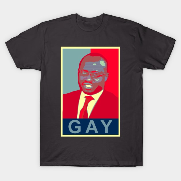 Why Are You Gay Meme T-Shirt by giovanniiiii